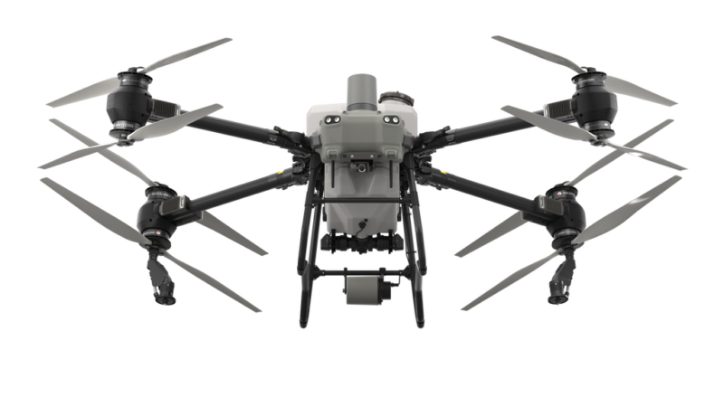 DJIAgrasT50sprayerdronefrontlowanglewhiteprops_1024x DJI Agras T50